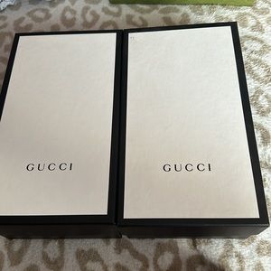 Gucci boxes brand new never used